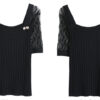 Lace Tee Sweater T-Shirt Top