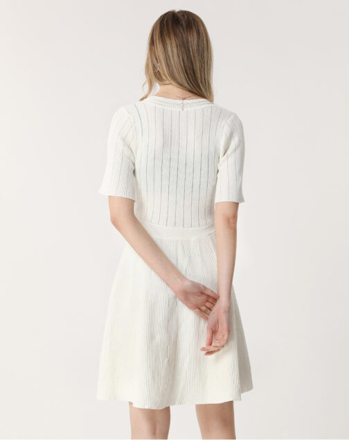 Short Sleeve Sweater Tee Knit Dress