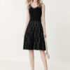 Sleeveless Sweater Tee T-Shirt Dress